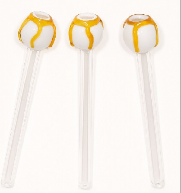 Piteira De Vidro Pote De Mel